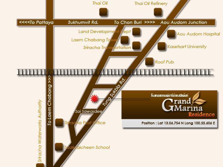 Grand Marina Residence Hotel Ban Laem Chabang Luaran gambar